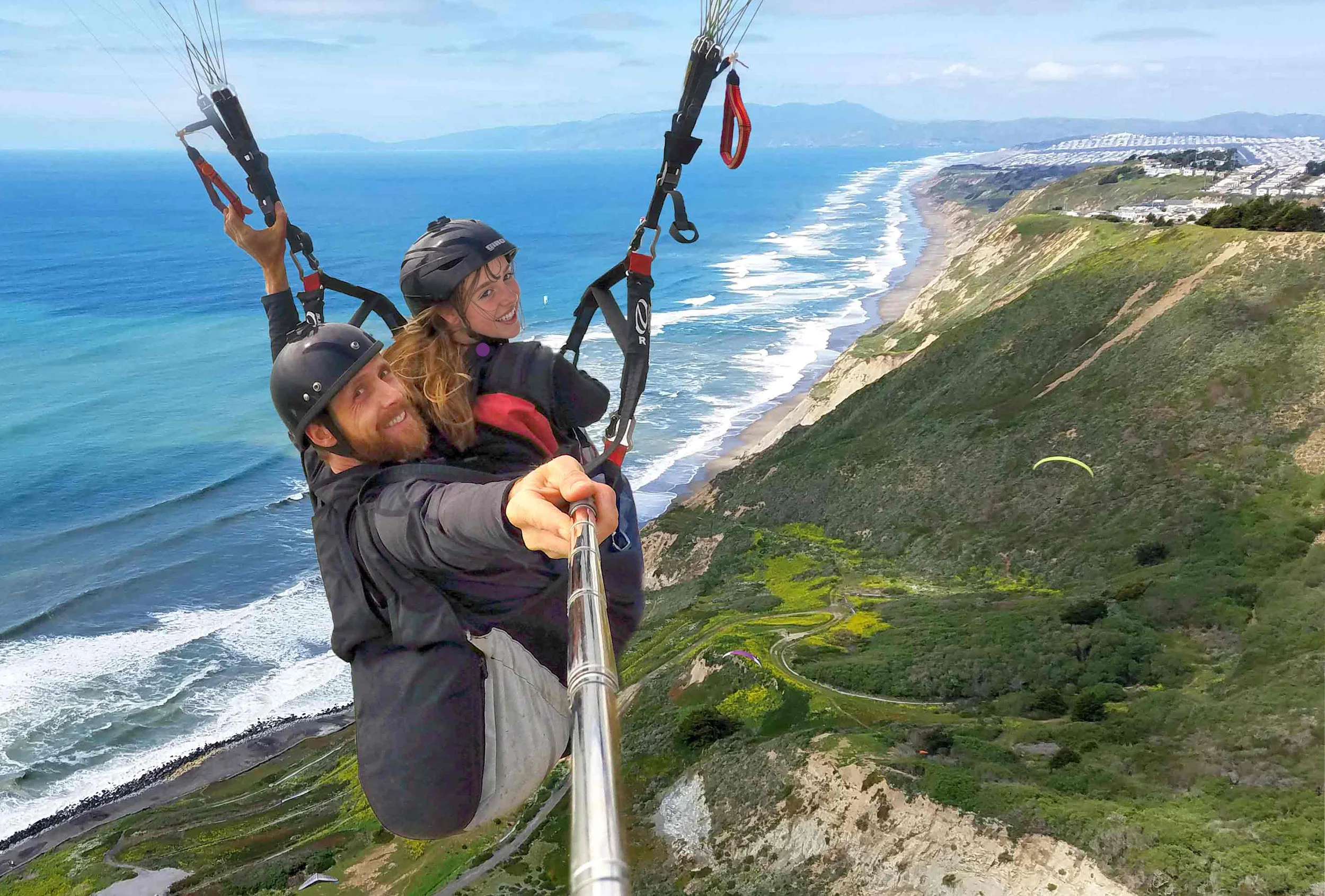 Tandem Paragliding Flight